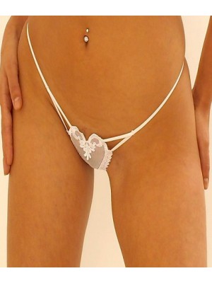 Transparan Mini Kalpli G-string