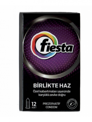 Fiesta Kabartmalı Prezervatif