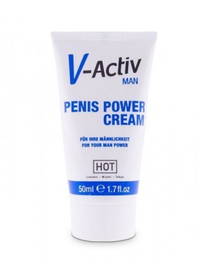 HOT V-ACTIV Penis Power Cream / Erkek İcin