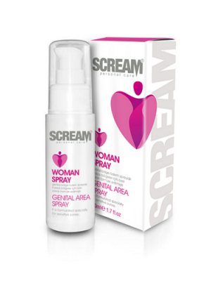 Scream Women Genital Area Spray