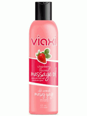 Viaxi Masaj Yağı Çilek Aromalı 177ml