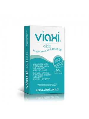 Viaxi Tek Kullanımlık Kaydırıcı Jel 5x5ml