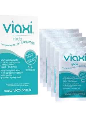 Viaxi Tek Kullanımlık Kaydırıcı Jel 5x5ml