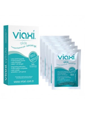Viaxi Tek Kullanımlık Kaydırıcı Jel 5x5ml