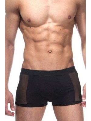 Erkek İçin Fantazi Siyah Boxer