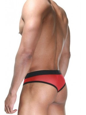 Erkek Çamaşırı Kırmızı Tül Tanga