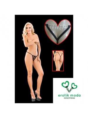 Erkeğim Yazılı Kişiye Özel Tanga